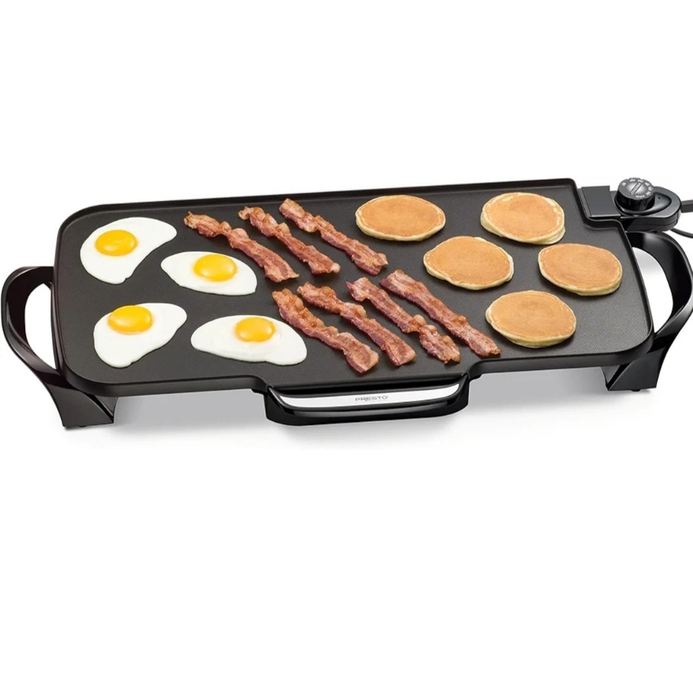 Presto 22" Electric Griddle With Removable Handles